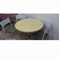 صندلی ۱۲عددو میز ۳عدد