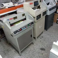 دستگاه برش برقی و دستی کاغذ کاتر کتاب AX110 وFRONT