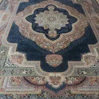 فرش کارکرده پرهام/دو تخته12متری زمرد مشهد ۷۰۰ شانه