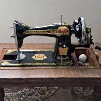 چرخ خیاطی قدیمی سالم