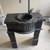 روشویی سنگی و سرویس فرنگی