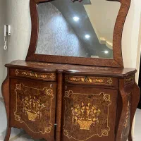 آیینه و کنسول، چوب راش