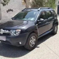 رنو داستر مشکی اتومات بدون رنگ و تمیز و پلاک ملی