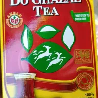 دوغزال مشکی و قرمز