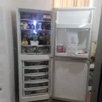 یخچال الکترواستیل ۳۴ فوت سفید چرم|یخچال و فریزر|شیراز, شریف‌آباد|دیوار