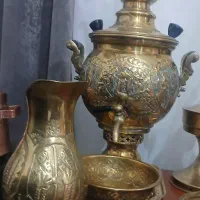 دوسرویس سماور زغالی|کلکسیون اشیاء عتیقه|تهران, فرحزاد|دیوار