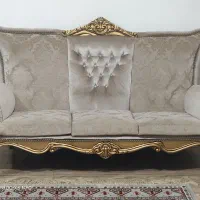 مبل هفت نفره نیمه استیل|مبلمان خانگی و میز عسلی|گنبد کاووس, |دیوار