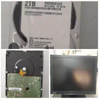 مانیتور سالم..  و کیبورد و هارد ۲|حراج|زنجان, |دیوار