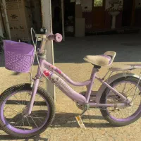 دوچرخه دخترانه نو|دوچرخه، اسکیت، اسکوتر|ریگ, |دیوار