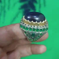 انگشتریاقوت استاربنفش مخراج