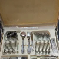 سرویس قاشق و چنگال استیل