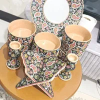 هفت سین سالم و نوهمراه با 6عدد بستنی خوری