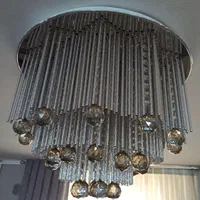 لوستر سقفی کریستالی|لوستر و چراغ آویز|اراک, |دیوار