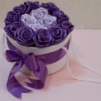 گل روبانی باکس دسته گل دسته گل پول سفارشی|گل مصنوعی|پیشوا, |دیوار