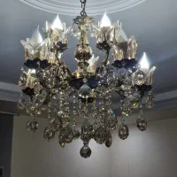 لوستر برنز اصل ده شاخه