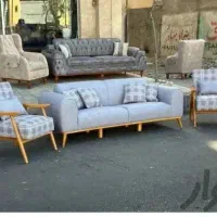 مبل راحتی لینن**زیباومدرن