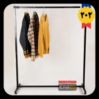 رگال مخصوص لباس/قفسه تمام فلز چوبلباسی ساده/کد202B