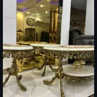 میز و دوعددعسلی برنز|مبلمان خانگی و میز عسلی|اندیشه, اندیشه فاز ۳|دیوار