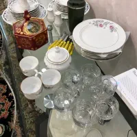 تعدادی ظروف منزل نونو|ظروف سرو و پذیرایی|شیراز, دشت چنار|دیوار