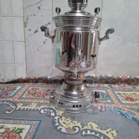 سماور بزرگ و دوقابلمه برقی