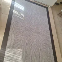 فرشینه  ضداب۴ متری مخمل ترک هست رنگ طوسی ومشکی