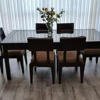 میز غذاخوری 8 نفره چوب وارداتی dalbergia
