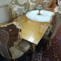 میز ناهار خوری ۶ نفره|میز و صندلی غذاخوری|اهواز, سپیدار|دیوار