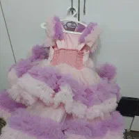 لباس عروس کودک ۲قلو