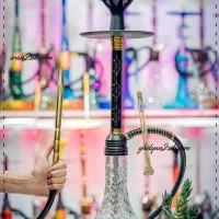 قلیان عربی ۵ تا نقره‌ای ۵ تا سیاه