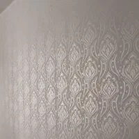 طرح کاغذ دیواری با رنگ اکریلیک