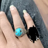 انگشتر مردونه فیروزه