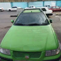 سمند تاکسی سبز مدل 89