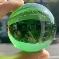 گوی کریستال یک تیکه مدیتیشن|صنایع دستی و سایر لوازم تزئینی|تهران, سیمای ایران|دیوار