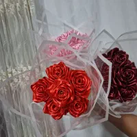 گل روبانی و باکس|گل مصنوعی|شیراز, رکن‌آباد|دیوار