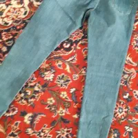 شلوار لی آبی