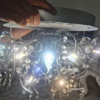 یک جفت لوستر استیل  مدرن