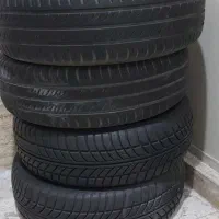 دو جفت لاستیک بارز و یزد سایز ۱۵