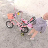 دوچرخه دخترانه سایز ۱۲|دوچرخه، اسکیت، اسکوتر|محمدیه-قزوین, |دیوار