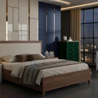سرویس خواب مدل الیزابت(مبلمان و قصر جهیزیه الماس)|تخت و سرویس خواب|بیرجند, |دیوار