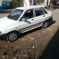 پراید ۸۵سفید  هیدرولیک