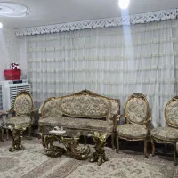 مبل ۹ نفره سلطنتی با ۳ عدد میز ترکیه