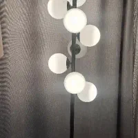 آباژور کنار سالنی نو همراه با لامپ|چراغ خواب و آباژور|کرمان, |دیوار