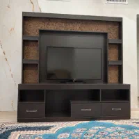 میز تلویزیون و تی وی وال شیک و بزرگ