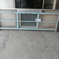 در وپنجره آهنی و آلمینیومی  سنگین قدیمی|مصالح و تجهیزات ساختمان|تبریز, |دیوار