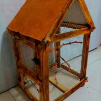 قفس چوبی کشودار نو سفارشات پذیرفته می شود|لوازم جانبی حیوانات|تهران, مینابی|دیوار