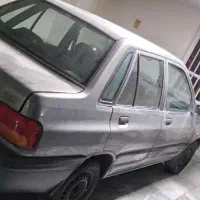 پراید طوسی 85 بدون ضربه و بدون رنگ سالم دست نخورده