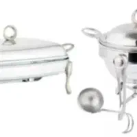 ۳تیکه ظروف سوفله خوری استیل|ظروف سرو و پذیرایی|مشهد, تربیت (صدف)|دیوار