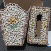 جادستمال کاغذی وسطل دست ساز