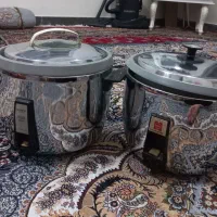 باسلام ۲عدد پلوپز ۱۲نفره سالم و تمیز|اجاق گاز و لوازم برقی پخت‌وپز|اصفهان, ناژوان|دیوار