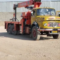 جرثقیل بنز ده چرخ  دو عدد16تن مدل 56 و55|خودرو سنگین|تهران, سعیدآباد|دیوار